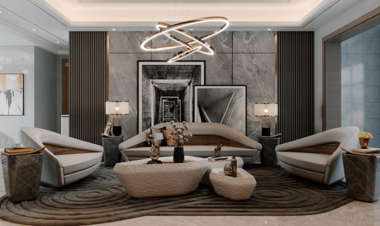 Customized Living Room